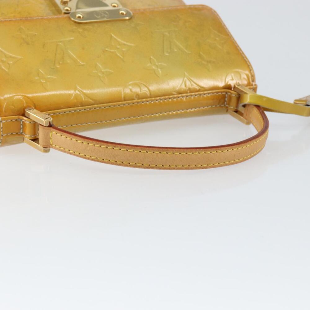 LOUIS VUITTON Monogram Vernis Spring Street Hand Bag Gris M91029 LV Auth 155681 - Picture 7 of 16